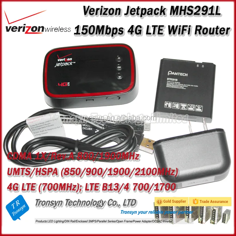 جديد الأصلي فتح فيريزون Jetpack MHS921L جيب 4G LTE CDMA واي فاي هوت سبوت دعم CDMA 1X ، Rev.A و LTE B13 ، B4