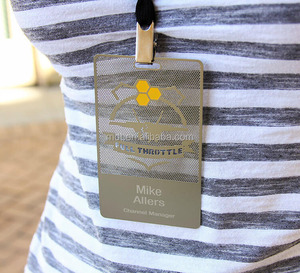 Metallo VIP Pass Card con Ritaglio logo - Product Image 2
