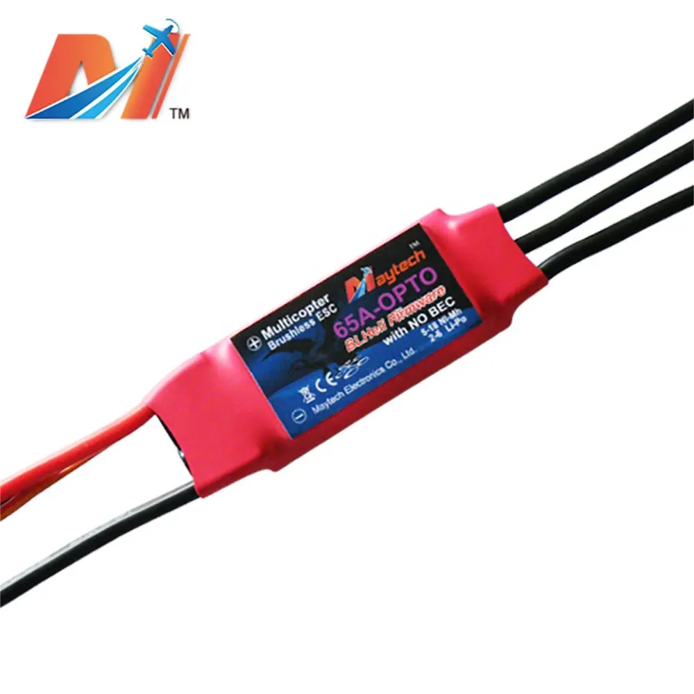 Maytech RC controller 65A ESC with NO BEC electric speed controller for multicopter frame multicopter kit drone profesional