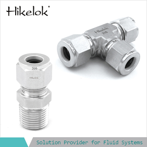 Hikelok thép không gỉ nén Phụ kiện ống phù hợp 1/16 ''1/4'' OD Ống Union nối - Product Image 3