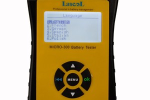 하이 퀄리티 MICRO 300 디지털 12V 자동차 배터리 테스터 고급 납산 배터리 테스터 1 년 보증 - Product Image 4