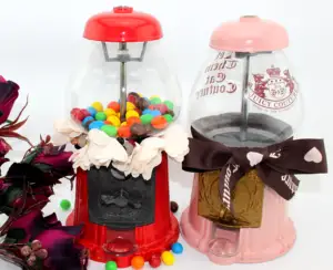 Máquina dispensadora de chocolate y gumball para niños, juguete clásico, GVM11
