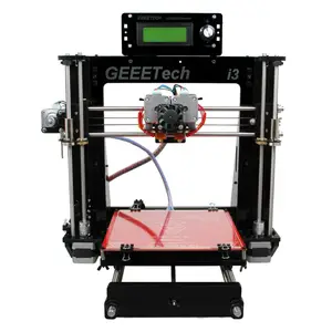 Geeetech shenzhen Imprimante 3D acrylic prusa I3 wireless 3d printer with two extruders various filament supported