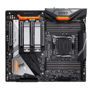 เมนบอร์ด GIGABYTE <span class=keywords><strong>X299</strong></span> AORUS MASTER มือสอง รองรับ E ATX สำหรับเล่นเกม พร้อมหน่วยความจำ DDR4 128GB ซ็อกเก็ต Intel LGA2066 ใช้สำหรับเดสก์ท็อป - Product Image 4