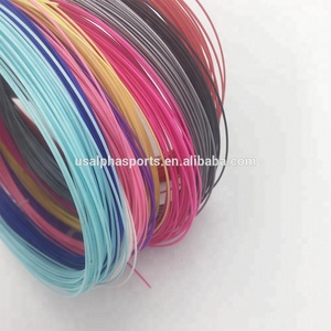 Cordage de badminton ALPHA BS21 0,72 mm en nylon durable, haute résistance au rebond, contrôle optimal, niveau débutant, 10 m, couleurs assorties, vente en gros - Product Image 3