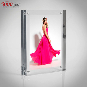 Bán buôn tùy chỉnh 10 mét rõ ràng rắn <span class=keywords><strong>Acrylic</strong></span> 4x6 hình ảnh hình ảnh khung khối <span class=keywords><strong>Acrylic</strong></span> ảnh khối - Product Image 2