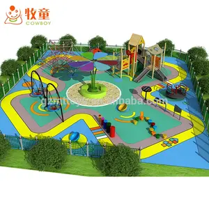 COWBOY Children Park Playground Landscape Design Park Concept Plan