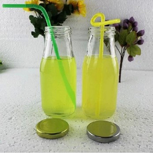 Il disegno su misura è accettato Piccolo moq Latte/Succo/bevanda bottiglia di vetro - Product Image 6