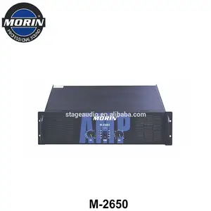 Mixer Profesional, Amplifier Morin M-2650 2 Saluran 3U 1500W Bertenaga