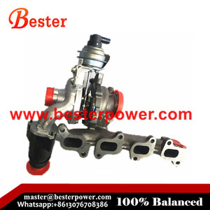 Turbocompressore GT1446V per Motore Volkswagen <span class=keywords><strong>Amarok</strong></span> 2.0 TDI 803955-0005 803955-5003S 803955-0005 03L253014A 03L253014C - Product Image 3