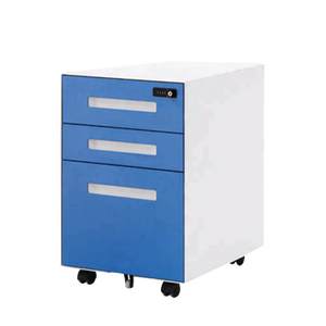 Thiết kế hiện đại kim loại A4 tập tin di chuyển tủ với 3 ngăn Kéo văn phòng phổ biến di động bệ cho phòng tập thể dục lưu trữ hồ sơ - Product Image 5