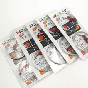 DAO Led מקרן עדשת קישוט 360 תואר Led שטן עיני Hid מקרן Led שד עיני Halo טבעת רכב אור אבזרים