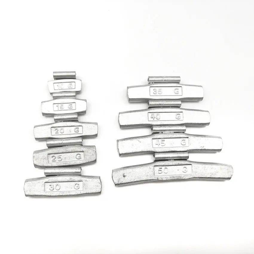 Wheelsky Wholesale 5グラムに60グラムGram Tire Balancing Weights Fe Steel ClipにWheel Weights