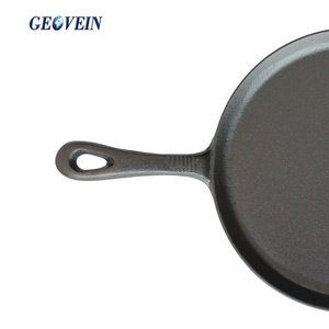 Poêle à crêpe antiadhésive, 1 pièce, poêle ronde en fonte de haute qualité - Product Image 2