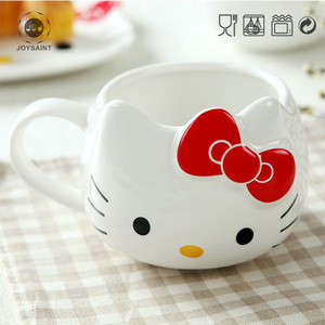 Venta caliente Pink <span class=keywords><strong>Kitty</strong></span> para niños sublimación taza del gato como regalos <span class=keywords><strong>Hello</strong></span> <span class=keywords><strong>Kitty</strong></span> patrón taza - Product Image 4