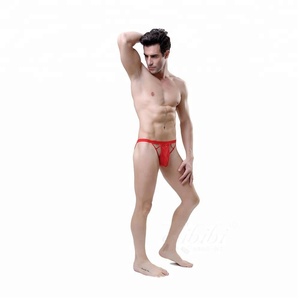 Ropa interior Sexy para hombre Tanga una pieza Gay Bikini Pijamas - Product Image 5