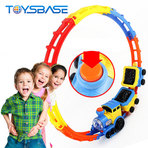 Produits phares 2020 Jouets pour enfants <span class=keywords><strong>Voiture</strong></span> de course sur piste acrobatique en plastique - Product Image 1