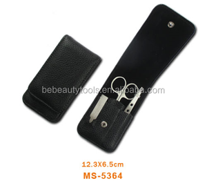 Cortaúñas portátil <span class=keywords><strong>de</strong></span> acero inoxidable negro para manicura, estilo moldeador <span class=keywords><strong>de</strong></span> <span class=keywords><strong>uñas</strong></span>, cortador <span class=keywords><strong>de</strong></span> cutículas, juego <span class=keywords><strong>de</strong></span> limas <span class=keywords><strong>de</strong></span> <span class=keywords><strong>uñas</strong></span> <span class=keywords><strong>de</strong></span> vidrio - Product Image 5