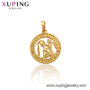 33755 xuping Perhiasan Kostum Berlapis Emas 24k Grosir Liontin - Product Image 2