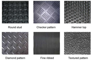 Chất Lượng Tốt Công Nghiệp Kim Tự Tháp/Fishbone Cao Su Tấm Antislip Tầng Mat - Product Image 5