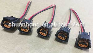 2 Pin, ниссаны, боковой подачи топлива инжектор разъем SR20DET R33 RB25 VG30 Skyline Сильвия - Product Image 6