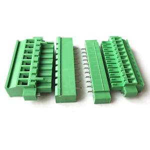 Bloque de terminales pcb de tornillo, 3,81mm, 3,5, 3,81, 5, 5,08, 7,5, 10mm, 2, 3, 4, 5, 6, 7, 8, 9, 10, 12, 14, 16, 18, 20, 22, 24 pines - Product Image 1