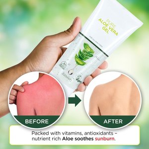 100% puro Gel di Aloe Vera <span class=keywords><strong>crema</strong></span> viso <span class=keywords><strong>lenitiva</strong></span> <span class=keywords><strong>scottature</strong></span> solari e Acne idrata la pelle - Product Image 3