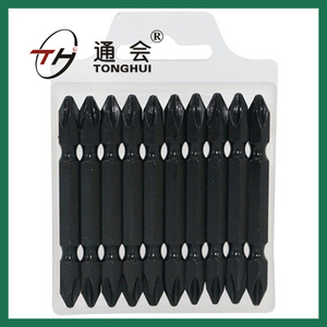 PH1 PH2 PH3 50 65 100 110มิลลิเมตรคู่ End หัวเดียวไขควงบิตที่แข็งแกร่งแหวนแม่เหล็ก - Product Image 5