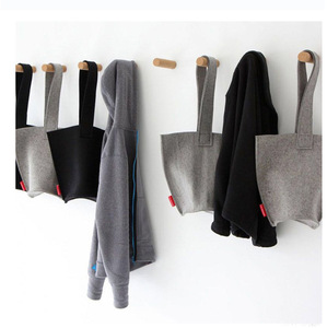 800229 Natural Solid Wooden <strong>Coat</strong> <strong>Hooks</strong> Wall Mounted Creative Vintage <strong>Single</strong> Organizer Hangers Handmade Craft Hat Rack Clothing - Product Image 2