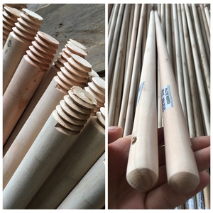Nhà Máy Bán buôn giá rẻ tùy chỉnh Tự nhiên 6 inch gậy gỗ cho chổi lau - Product Image 5