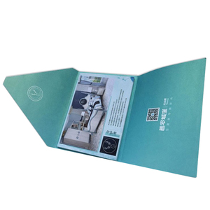 Manufacture Custom Waterproof 250GSM Coated Paper A4 <strong>Presentation</strong> <strong>Folder</strong> Flyer <strong>Printing</strong> <strong>With</strong> Business Card Slot - Product Image 3