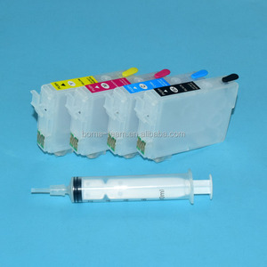 Cartuccia d'inchiostro ricaricabile HK <span class=keywords><strong>KOR</strong></span> T03C per stampanti Epson WorkForce WF-2861 WF 2861 WF2861 con chip - Product Image 3