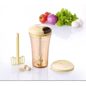 Smile mom Unique Design Hand blender Mixer Food Pull Garlic Chopper for vegetable