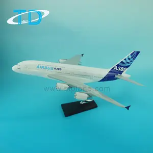 모델 비행기 A380 스케일 1:150 47cm 수제 공예