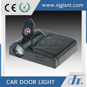 1 par inalámbrico LED puerta cortesía láser proyector Luz de insignia del coche para Toyota - Product Image 3