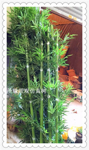 Plante artificielle de 1 à 5m de haut, <span class=keywords><strong>bambou</strong></span> artificiel porte-bonheur - Product Image 5