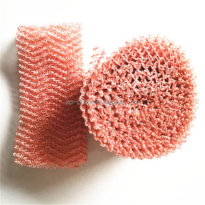 Cột Chưng Cất Vật Liệu Đóng Gói Đồng Dệt Kim Dây Kim Loại Lưới - Product Image 2