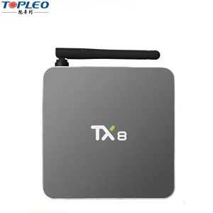 TX8 Amlogic S912 ثماني النواة [2G DDR3/32G eMMC] الروبوت 6.0 الخطمي 4K مربع مع ثنائي النطاق 2.4G/5G تي في بوكس أندرويد sata 8 الأساسية