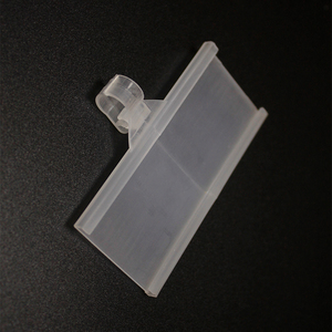 2021 Prijskaartje <span class=keywords><strong>Label</strong></span> Houder Opknoping Plastic Supermarkt Winkels Pvc Clear Voor Draad Plank Cn; Gua Languo SC-80