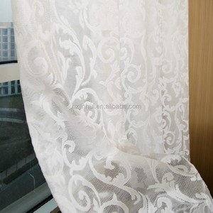 Rideau avec <span class=keywords><strong>oeillet</strong></span> Jacquard en Polyester pur 100%, rideaux blancs prêt à poser, livraison gratuite - Product Image 3
