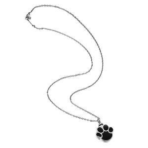 HOMOOCI Joyería Cuastom Acero Inoxidable <span class=keywords><strong>Ash</strong></span> Pet Urn Colgante Paw Print Ashes <span class=keywords><strong>Dog</strong></span> Paw Collar - Product Image 3