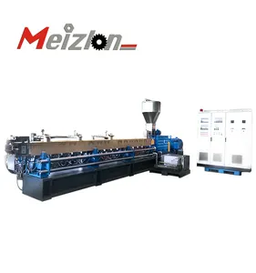 engineering plastic extrusion line/twin screw extruder/plastic granulator