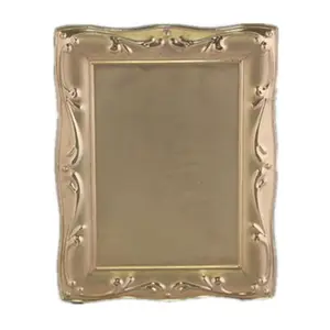 Alta Qualidade quadrado de ouro placa de metal em branco