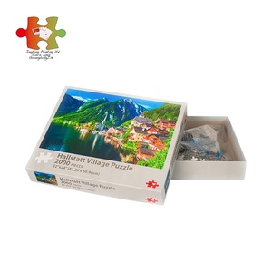 Unique design design 2000 Pieces de plane village puzzle building puzzle - Product Image 5