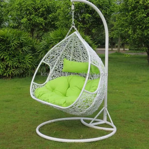 Modern Outdoor Double Patio Swing Chair Rattan <strong>Hammock</strong> Waterproof Cushion Iron Aluminum <strong>Frame</strong> <strong>for</strong> Garden Courtyard Villa Hotel - Product Image 3