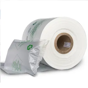 PE shockproof packing 200*100 mm air bubble film rolls shipping protecting air pillow bags bubble filling cushion packaging