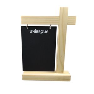 French Menu Du Jour Kitchen Chalkboard with Wood Stand Menu Board Customized RS-CB-F,OEM BSCI.SGS,FSC Xinzhou CN;GUA Accept