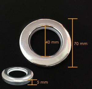 Factory Wholesale <strong>Curtain</strong> Metal Eyelet 40 or 70MM Top Quality <strong>Brass</strong> Metal Eyelet <strong>Curtain</strong> <strong>Rings</strong> - Product Image 5