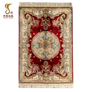 Teure handarbeit Persische teppich für tagungsraum mit 4x6ft rot luxuriöse teppiche
