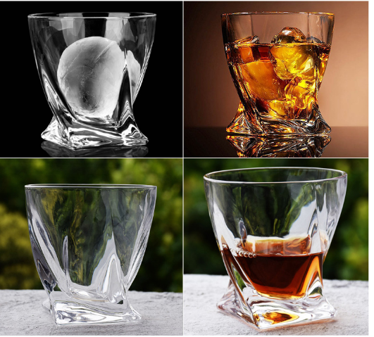 Wholesale 300ml Lead-free old fashioned Glass for whiskey wine juice water drinking glass